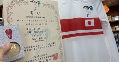 日本一！！　水谷彩奈選手、全日本タイムトライアル優勝！！　＆　LAKEシューズ　オリジナルカスタム